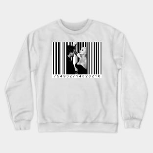 La Dolce Vita in a Barcode Crewneck Sweatshirt